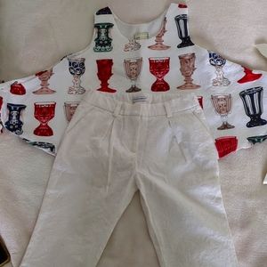 Dolce and Gabbana pants with top(top not D&G)